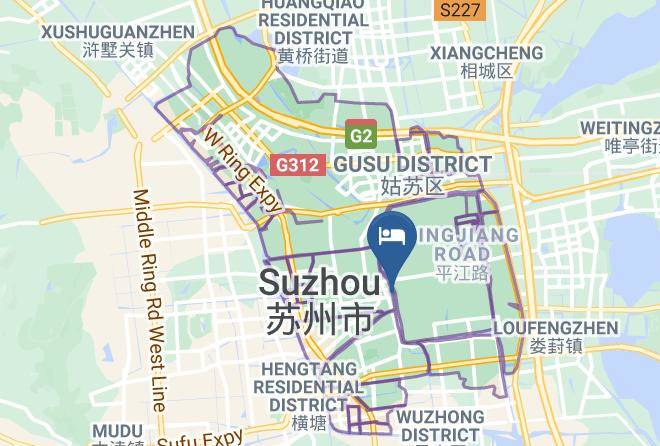 Suzhou - Jinjiang Inn Suzhou Yangyuxiang Maps