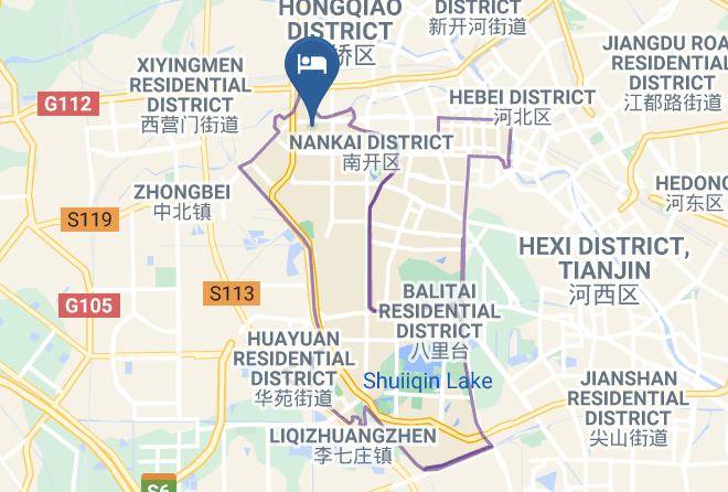 Nankai District - Jinjiang Inn Tianjin Xianyang Road Maps