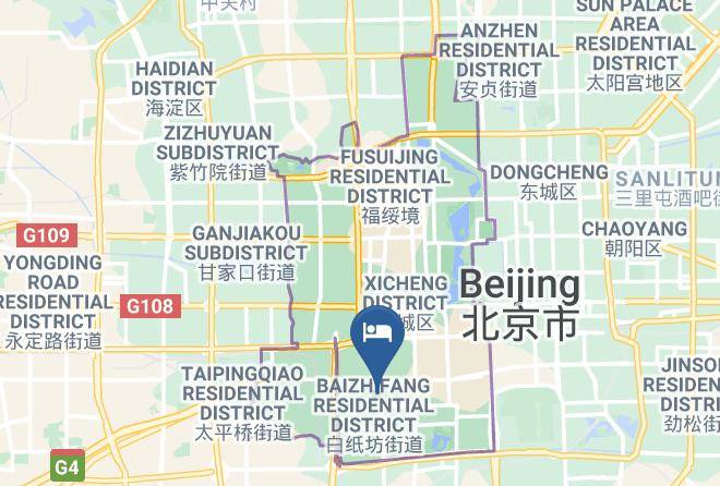 Xicheng District - Jinjiang Inn West Railway Station Beijing Hotel Maps