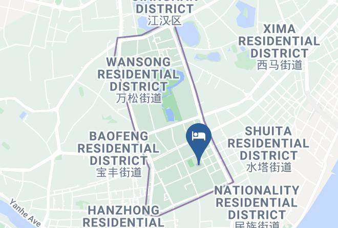 Wuhan - Jinjiang Inn Wuhan Liuduqiao Maps