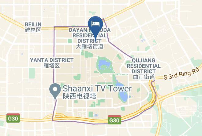 Xi An - Jinjiang Inn Maps