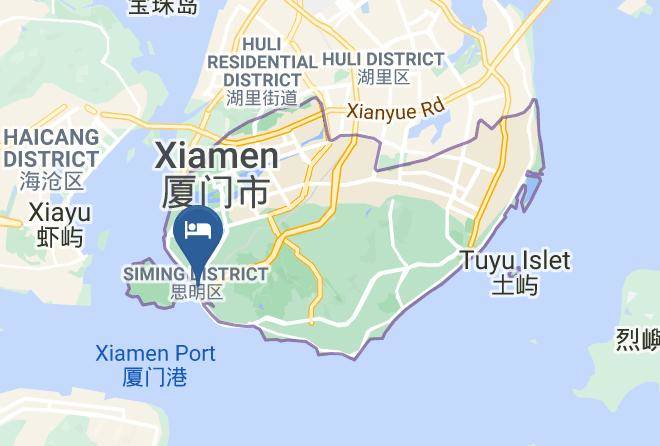 Xiamen - Jinjiang Inn Xiamen City University Maps