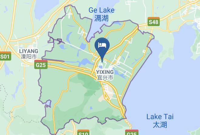 Wuxi - Jinjiang Inn Yixing Bus Station Golden Triangle Maps