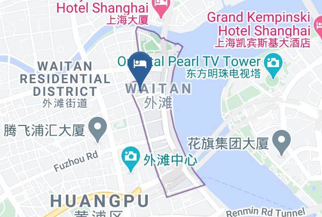 Huangpu District - Jinjiang Metropolo Classiq Hotel Off Bund Maps