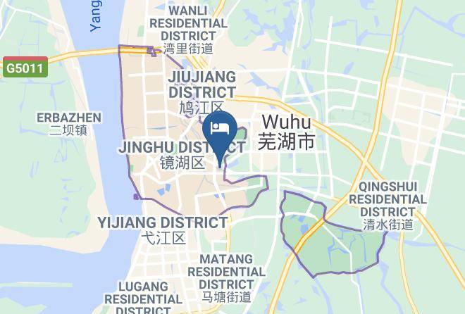 Wuhu - Jinjiang Metropolo Hotel Jinhu District Maps