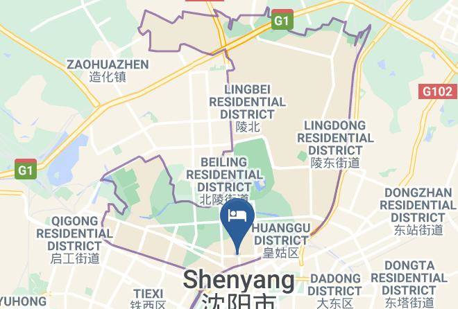 Shenyang - Jinjiang Wanhege International Hotel Maps