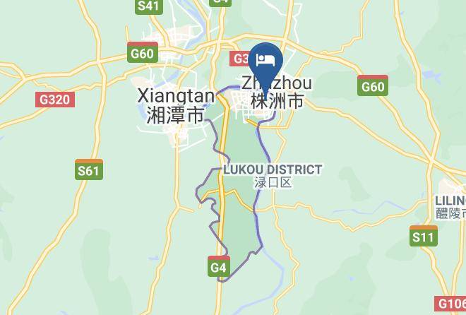Zhuzhou - Jinjin Hotel Maps