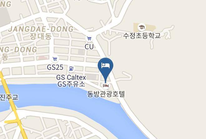 Jinjusi - Jinju Dong Bang Hotel Maps