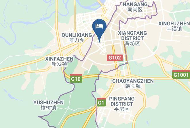 Harbin - Jinjue Boutique Hotel Maps