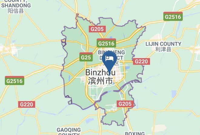 Binzhou - Jinkaiyue Business Hotel Maps