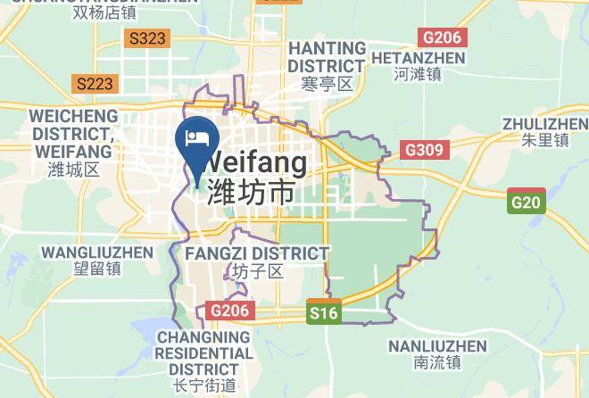 Weifang - Jinli Hotel Maps
