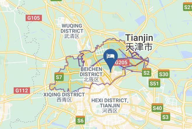 Beichen District - Jinliang Express Hotel Maps