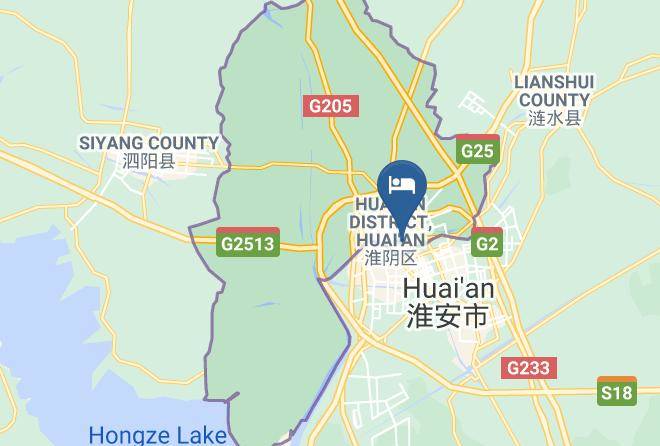 Huaian - Jinling Hotel Maps