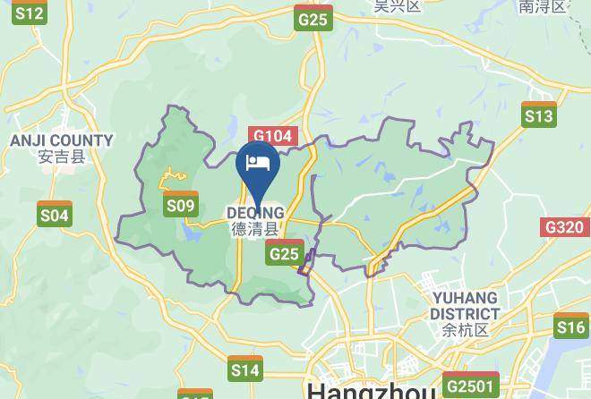 Huzhou - Jinling Treasure Island International Hotel Maps