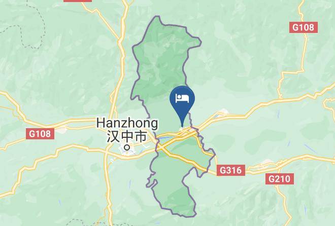 Hanzhong - Jinlong Gardenhotel Maps