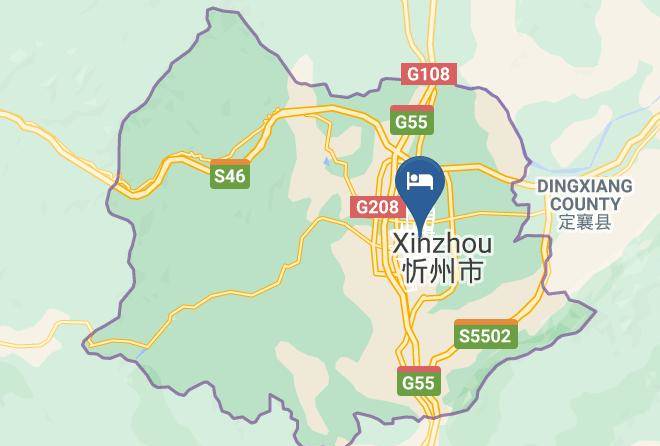Xinzhou - Jinlong Hotel Maps