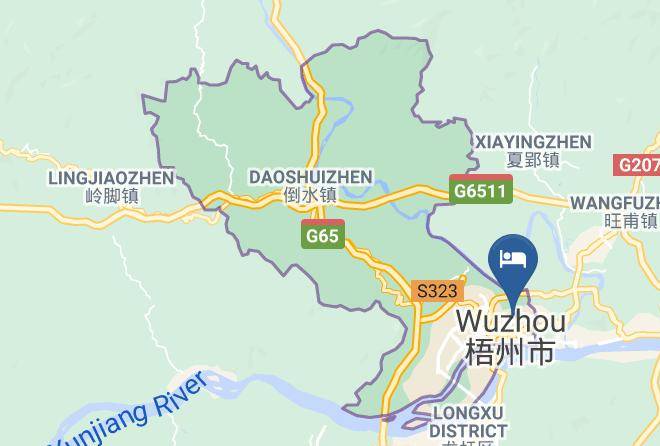 Wuzhou - Jinlong Wanhao Hotel Maps