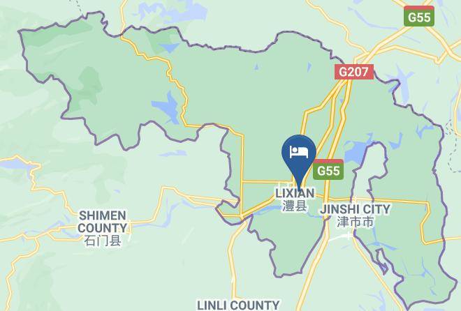 Changde - Jinlongyufeng Hotel Maps