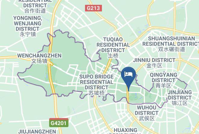 Chengdu - Jinmantang International Hotel Maps