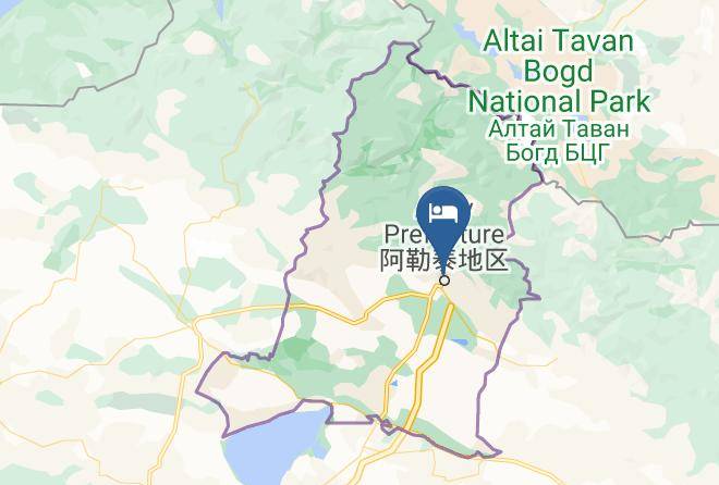 Altay Region - Jinqiao Hotel Maps