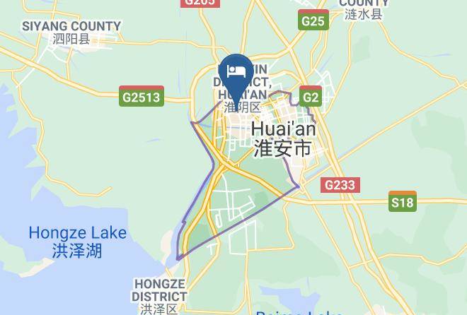 Huaian - Jinqiao Hotel Maps