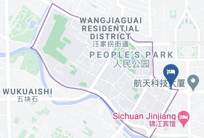 Chengdu - Jinqili Hotel Maps