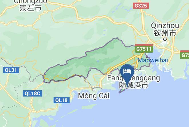 Fangchenggang - Jinquan Hotel Maps