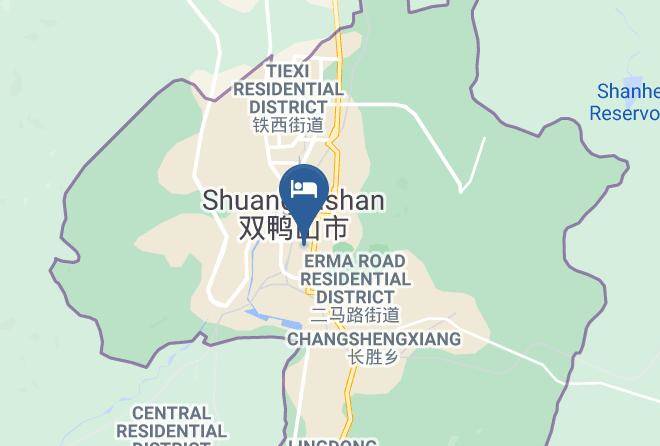 Shuangyashan - Jinrong Hotel Maps