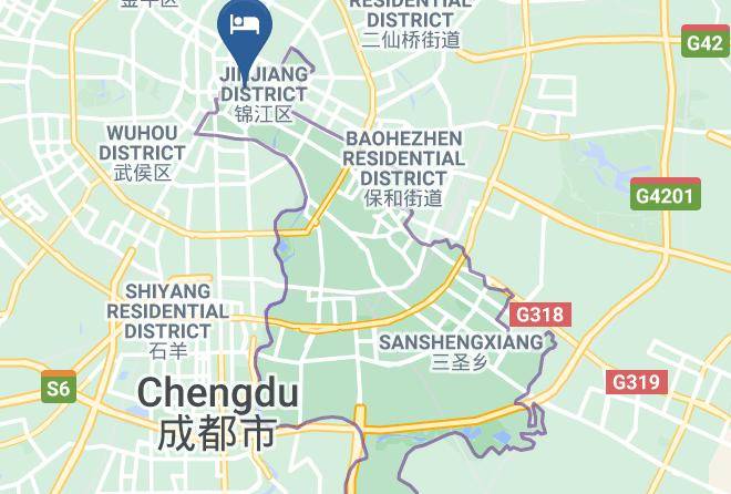Chengdu - Jinrong Restaurant Maps