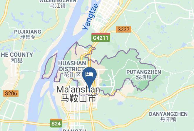 Maanshan - Jinrui Business Hotel Maps