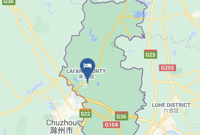 Chuzhou - Jinrui Hotel Maps