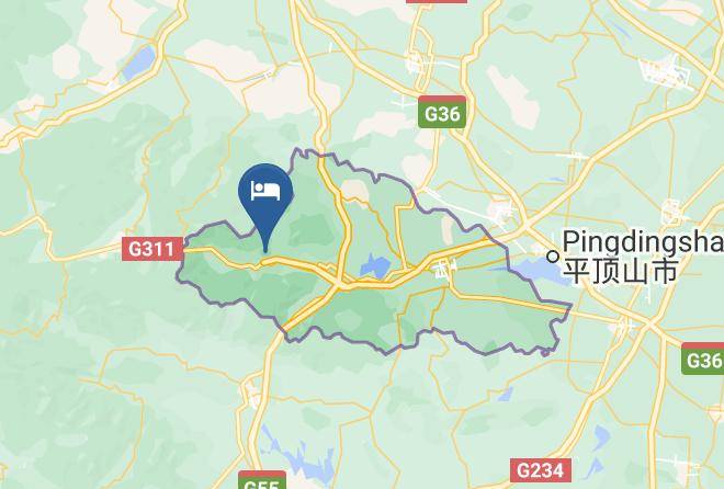 Pingdingshan - Jinsanjiao Express Hotel Maps
