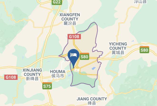 Linfen - Jinse Holiday Express Hotel Quwo Maps