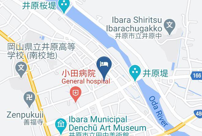 Ibara City - Jinseki Plateau Tiergarten Maps