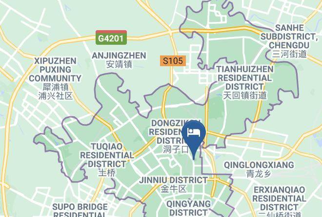 Chengdu - Jinsen Hotel Maps