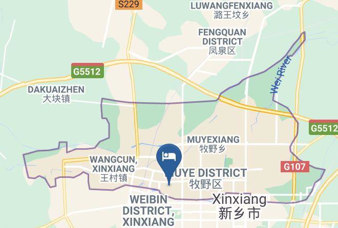 Xinxiang - Jinsha Business Hotel Maps