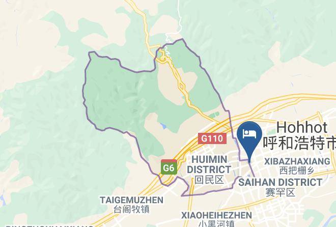 Hohhot - Jinsha Express Theme Hotel Maps