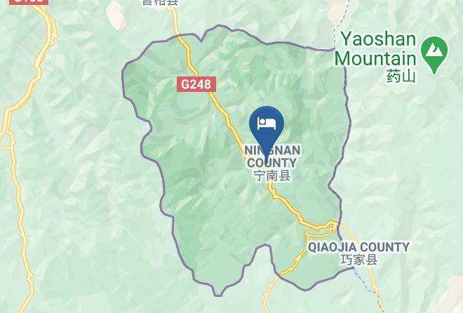 Liangshan Yizu Aut Prefecture - Jinsha Hotel Ningnan Maps