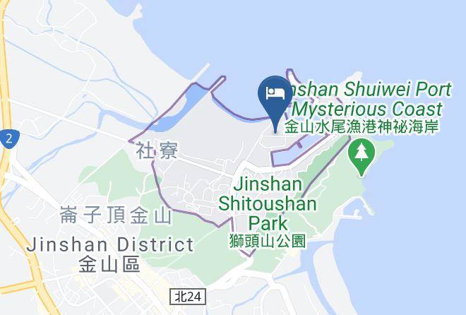 Jinshan District - Jinshan Bay Spring Resort Maps
