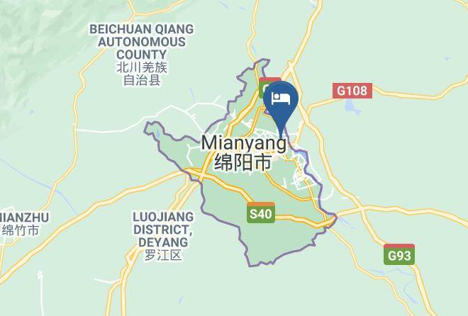 Mianyang - Jinshan Business Hotel Maps