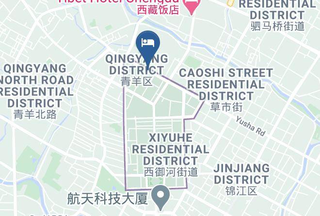 Chengdu - Jinshan Hotel Maps