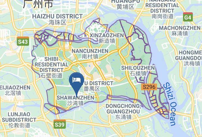 Jinshawan Garden Hotel Map