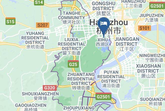 Hangzhou - Jinspecial Hotel In Hangzhou Maps