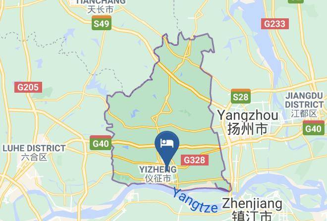 Yangzhou - Jinsui Hotel Maps
