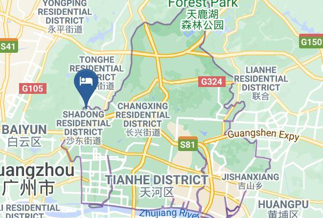 Guangzhou - Jintai Hotel Maps