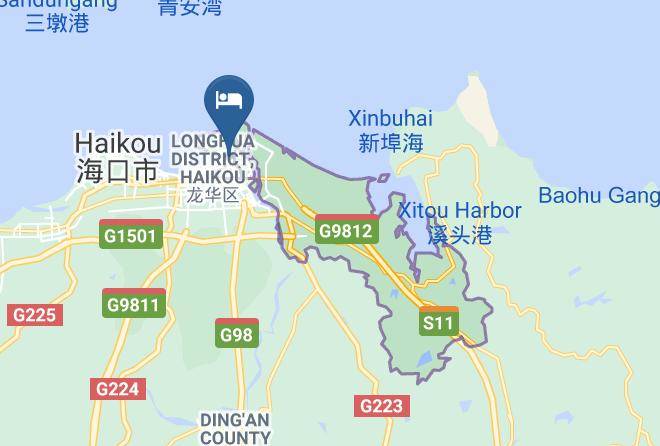 Haikou - Jintai Hotel Maps