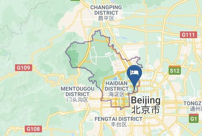 Haidian District - Jintai Xizhimen Hotel Beijing Maps