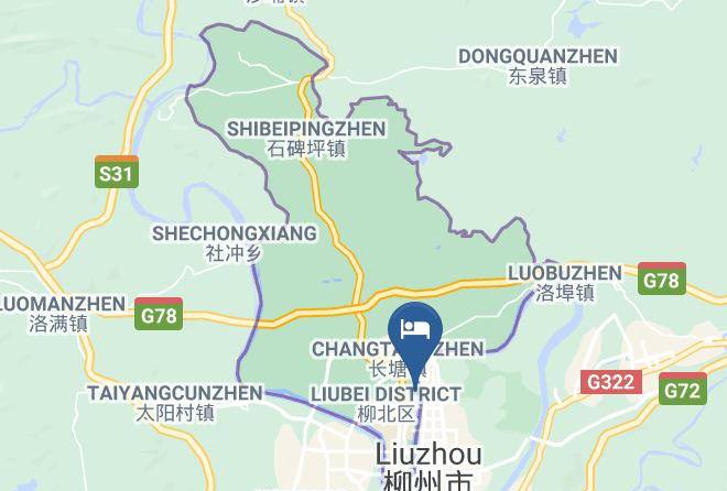 Liuzhou - Jinwan Grand Hotel Maps