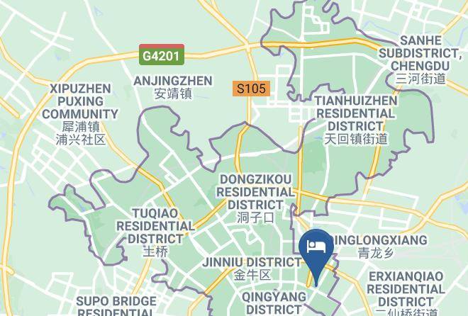 Chengdu - Jinxia International Hotel Maps