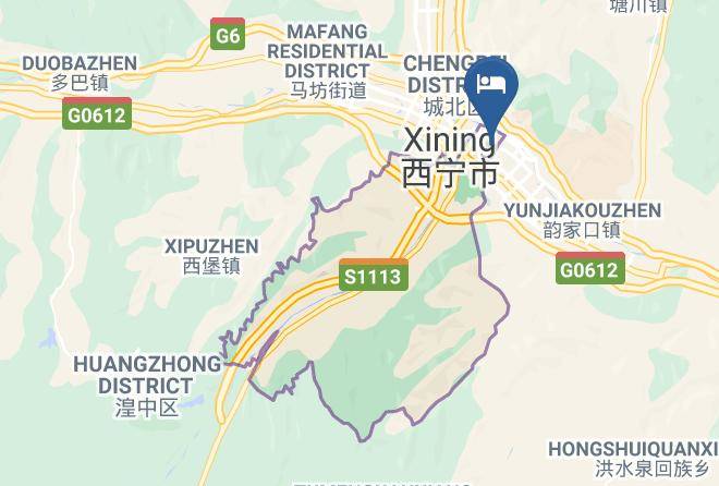 Xining - Jinxin Hotel Maps